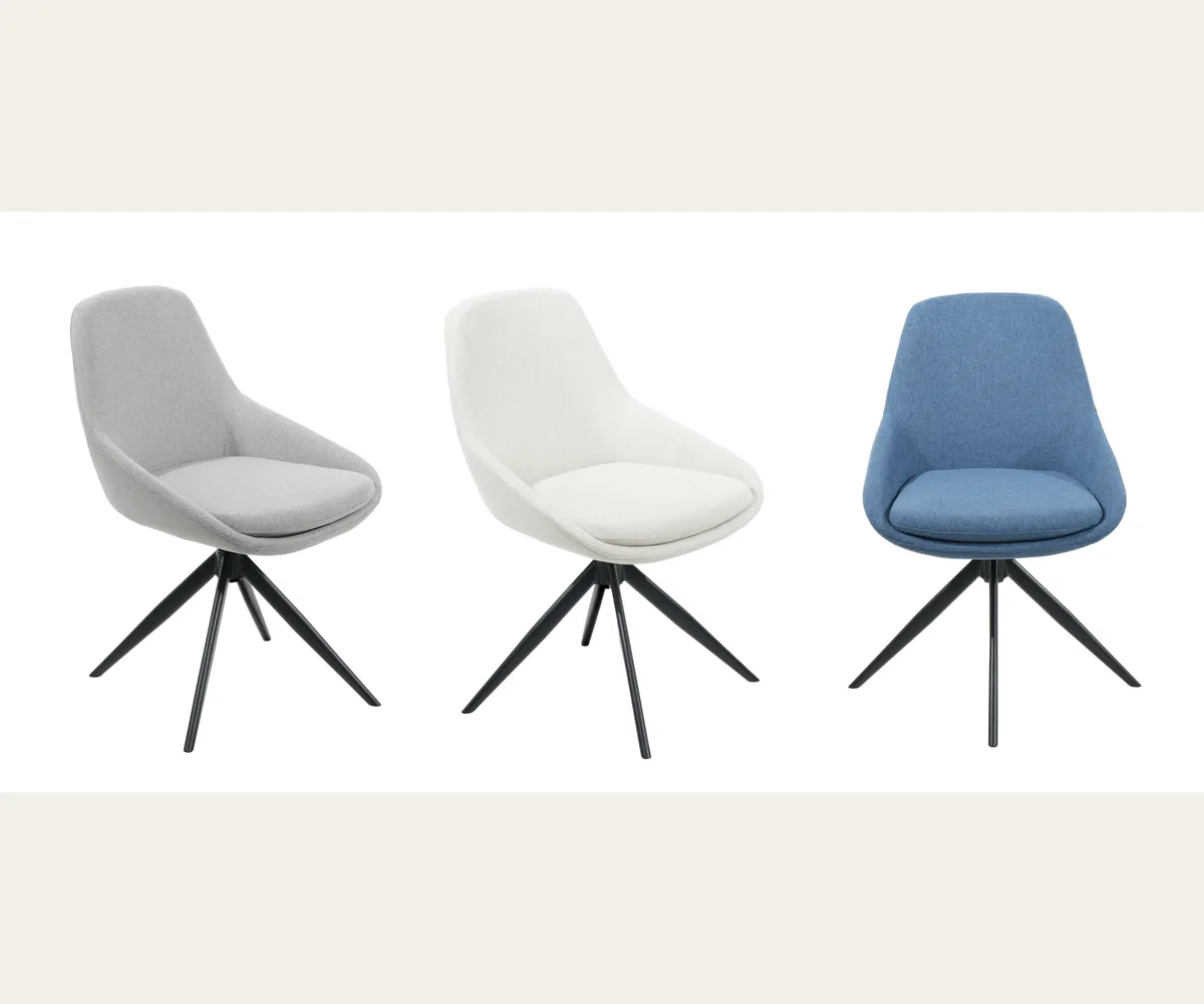 Shell Swivel Chair, model EU2015019